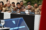 Foto : Menteri Keungan Purbaya yudhy  Sadewa Saat Raoat kabinet (Dok : Seskab RI)
