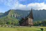 Ilustrasi Rumah Gadang Minang Kabau