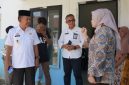 Foto : Wakil Bupati Merangin Khafied Moin Meninjau Satuan Pelayanan Pemunuhan Gizi (Dok : Diskominfo Merangin)