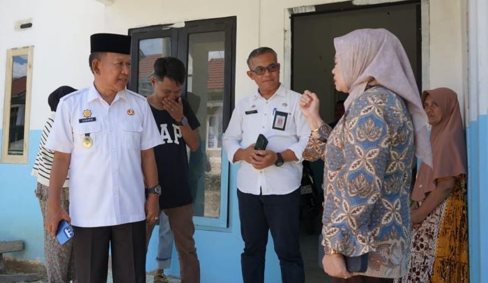 Foto : Wakil Bupati Merangin Khafied Moin Meninjau Satuan Pelayanan Pemunuhan Gizi (Dok : Diskominfo Merangin)