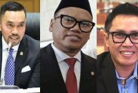 Foto : Kolase Sahroni,Uya Kuya dan Eko Patrio (Dok : Bangkapost)