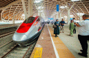 Foto : Kereta Cepat Jakarta - Bandung Whoosh (Dok : BBCNews Indonesia Getty)