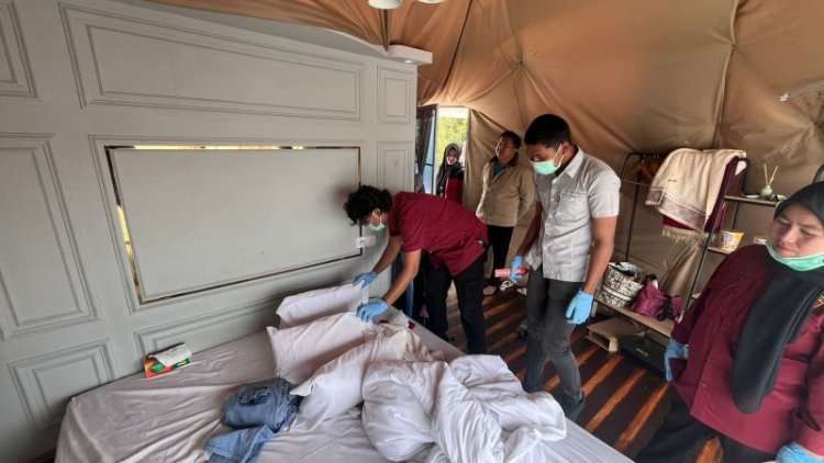 Glamping Yang menjadi Lokasi Pasangan Honeymon (Suber Foto : KlikSoloNews)