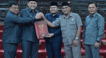 Bupati dan DPRD Merangin Sepakati KUA-PPAS 2026,Senin 13 Oktober 2025 (Dok : Diskominfo Merangin)