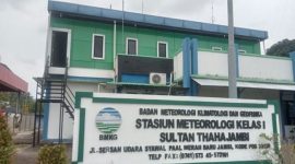 Foto : Kantor BMKG Sultan Thaha Jambi ( Sumber : Antara)