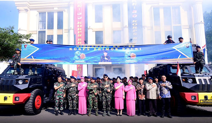 Foto : HUT Brimob Ke 80 Polda Jambi (Sumber : Humas)