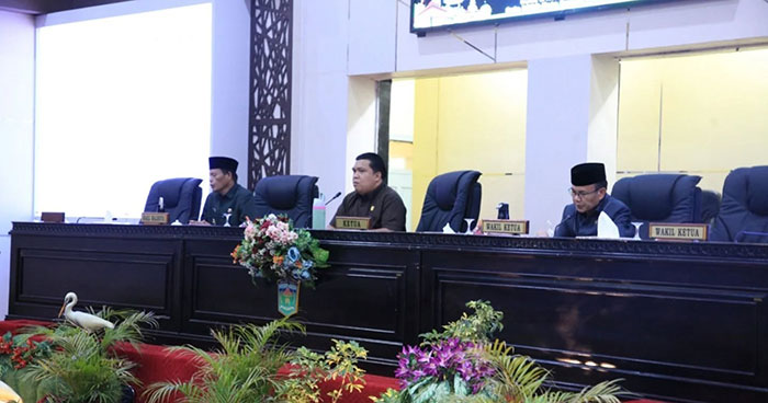 Foto : Paripiurna DPRD Kota Sungai Penuh (Sumber : Koridornews.id)