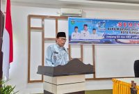 Foto : Wakil Walikota Sungai Penuh,Azhar Hamzah Membuka Seminar Budaya Muatan Lokal Kota Sungai Penuh (Sumber : Roli)