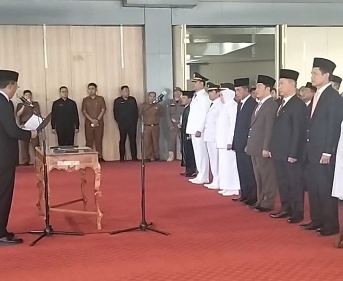 Foto : Pelantikan Pejabat Kerinci (Sumber : Istimewa