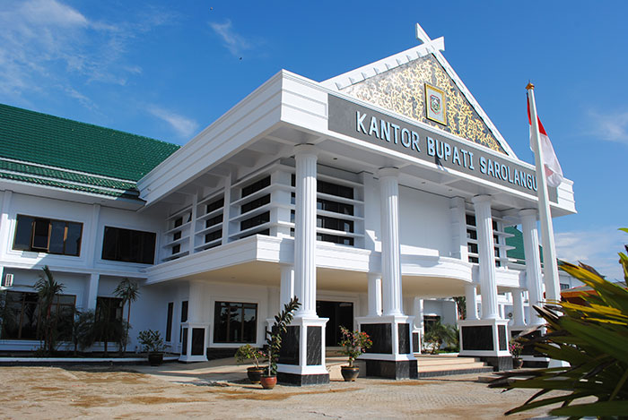 Foto : Kantor Bupati Sarolangun (Sumber : Pemkab Sarolangun)
