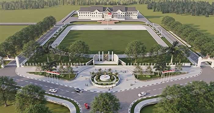 Foto : Desain Kantor Gubernur Jambi Terbaru (Sumber : Istimewa)