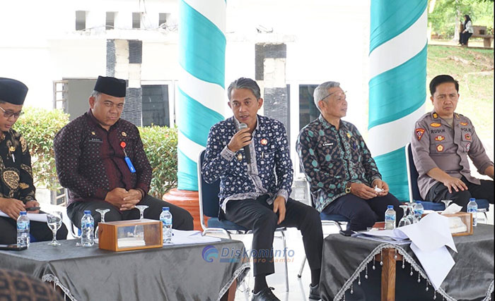 Foto : Wabub Junaidi Mahir Pimpin Persiapan Akhir MTQ Ke 54 Provinsi Jambi (Sumber : Diskominfo)