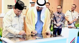 Foto : Presiden Prabowo Resmikan Rumah Sakit KEI (Sumber : Setpres BPMI)