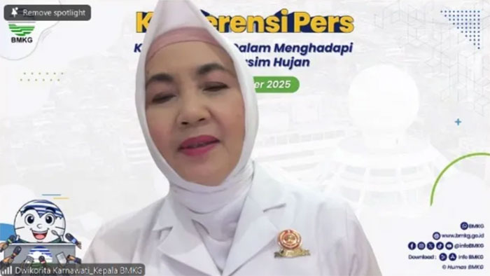 Foto : Siaran Pers BMKG (Dok BMKG)