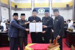 Foto : Paripurna Pengesahan RAPBD tahun 2026 Kota Sungai Penuh 