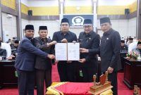 Foto : Paripurna Pengesahan RAPBD tahun 2026 Kota Sungai Penuh 