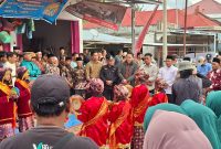 Foto : Bupati Merangin H. M Syukur Kunker Ke Jangkat Timur