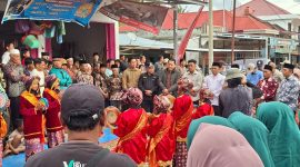 Foto : Bupati Merangin H. M Syukur Kunker Ke Jangkat Timur