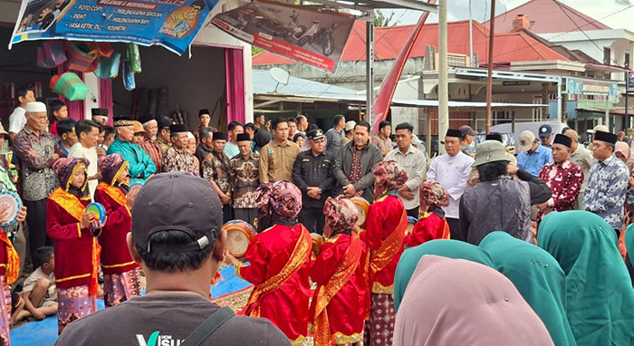 Foto : Bupati Merangin H. M Syukur Kunker Ke Jangkat Timur