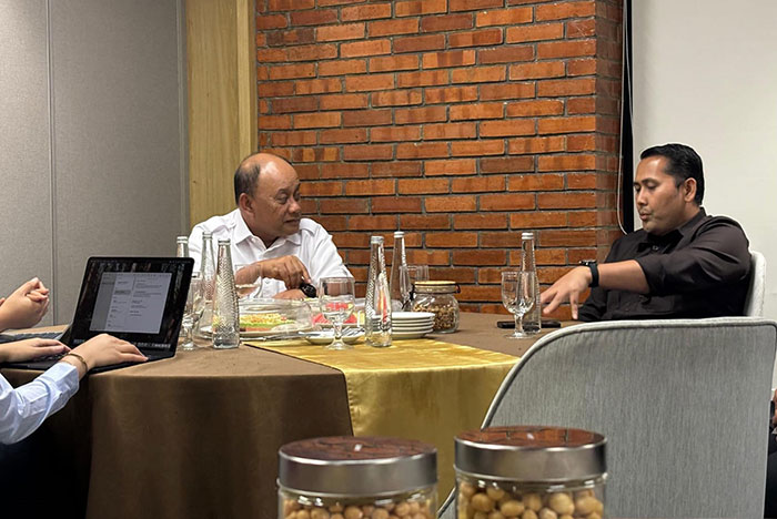 Bupati Merangin H.M SyukurBertemu Kepala BGN Bahas Percepatan MBG