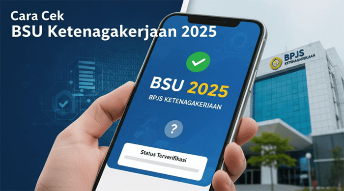 Foto : Walpaper Pengecekan BSU (Istimewa)