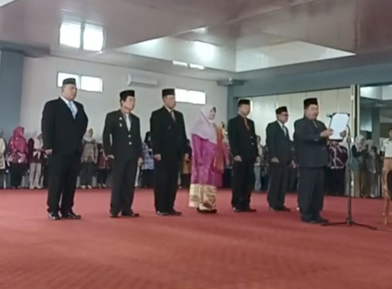Pelantikan Pejabat Eselon II Pemkab Kerinci