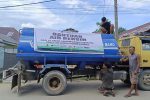 PT Tren Gen Horizon salurkan tangki air bersih ke Aceh Tamiang