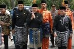 Menko Pangan Zulkifli Hasan bersama Bupati Merangin H M Syukur pada Paripurna HUT ke-76 Kabupaten Merangin
