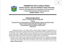 Seleksi JPT Pemkot Sungai Penuh 2025