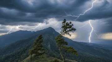 Ilustrasi Cuaca Ekstrim 