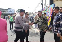 Walikota Sungai Penuh Sambut Kapolres Kerinci Yang Baru