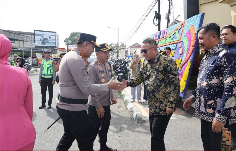 Walikota Sungai Penuh Sambut Kapolres Kerinci Yang Baru