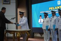 Bupati Merangin Lantik Kepala Desa PAW