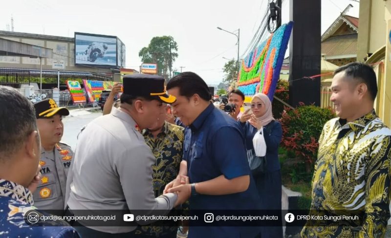 Ketua DPRD Hutri Randa Sambut Kapolres Kerinci Yang Baru AKBP Ramdhanil