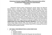 Seleksi PPPK Kementerian Hak Asasi Manusia Tahun 2025 resmi dibuka