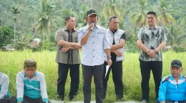 Wabub Khafied Hadiri Bataian Adat Warga