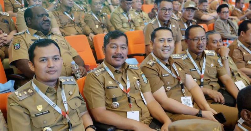 Bupati Monadi Ikuti Rakornas di Bogor