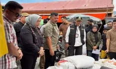 Bupati Kerinci Pantau Pasar Semurup: Pastikan Harga Sembako Stabil Jelang Ramadhan