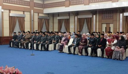 Pelantikan Pejabat Eselon II,III dan IV Pemkot Sungai Penuh