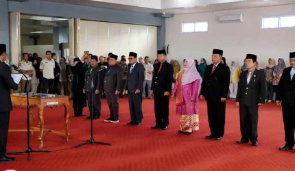 Pelantian Pejabat Eselon II Pemkab Kerinci