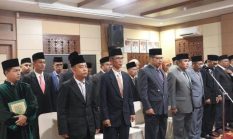 Sekda Alpian Lantik Joni Zeber Jadi Kepala Bappeda dan 31 Pejabat Baru, Ini Rincianya