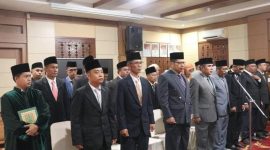 Sekda Alpian Melantik Pejabat Eselon II,III dan IV