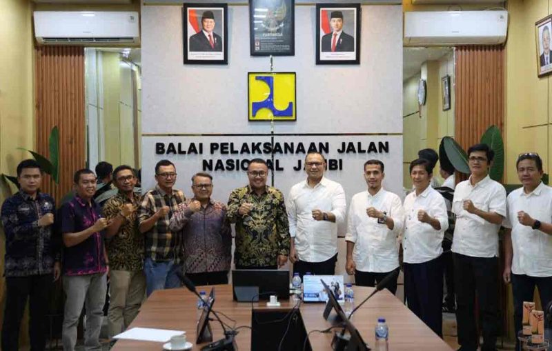 Walikota Sungai Penuh Alfin Kunjungi BWSS VI Jambi