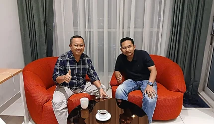 Pimpinan PT Trend Gen Horizone,Mardizal Sumara dan Gentar Ali Putra