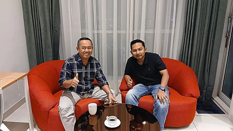 Pimpinan PT Trend Gen Horizone,Mardizal Sumara dan Gentar Ali Putra